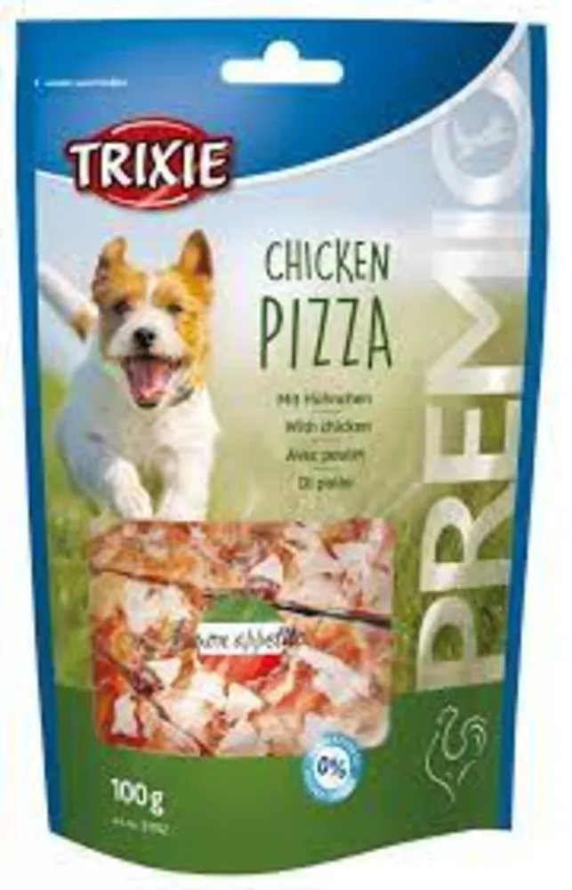 اسنک تشویقی سگ   پیتزای مرغ و پنیر تریکسی Chicken Pizza